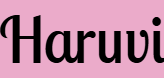 Haruvi